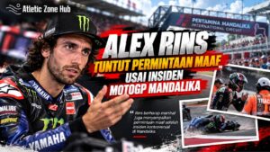 Alex Rins Tuntut Permintaan Maaf Usai Insiden MotoGP Mandalika