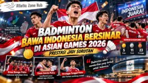 Badminton Bawa Indonesia Bersinar di Asian Games 2026, Prestasi Jadi Sorotan
