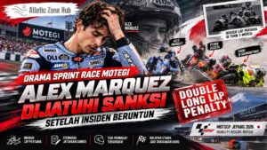 Drama Sprint Race Motegi, Alex Marquez Dijatuhi Sanksi Setelah Insiden Beruntun
