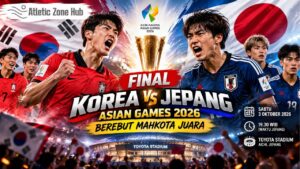 Final Asian Games Memanas, Korea dan Jepang Berebut Mahkota Juara