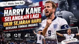 Harry Kane Selangkah Lagi Ukir Sejarah Baru Bersama Timnas Inggris