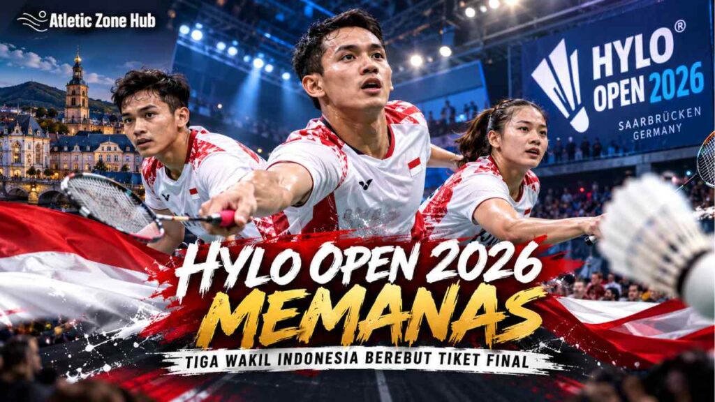 Hylo Open 2026 Memanas, Tiga Wakil Indonesia Berebut Tiket Final