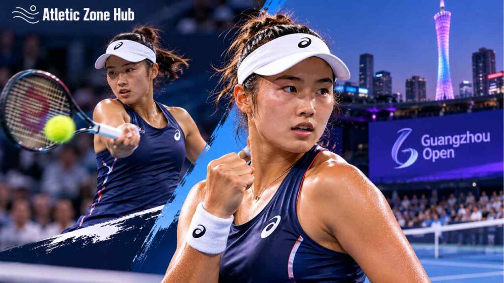 Janice Tjen Bersinar di Guangzhou Open, Tiket 16 Besar Diamankan