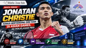 Jonatan Christie Harus Bertanding Dini Hari di Asian Games, Ini Penjelasan PBSI