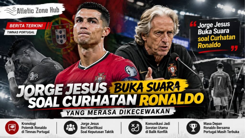 Jorge Jesus Buka Suara soal Curhatan Ronaldo yang Merasa Dikecewakan