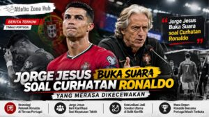 Jorge Jesus Buka Suara soal Curhatan Ronaldo yang Merasa Dikecewakan