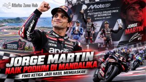 Jorge Martin Naik Podium di Mandalika, Finis Ketiga Jadi Hasil Memuaskan