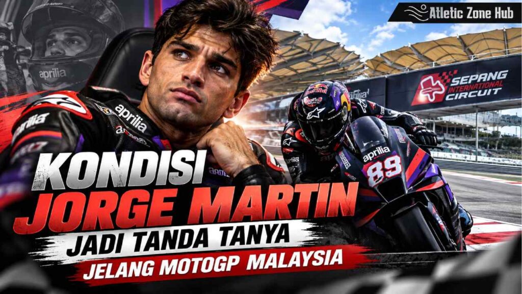 Kondisi Jorge Martin Jadi Tanda Tanya Jelang MotoGP Malaysia