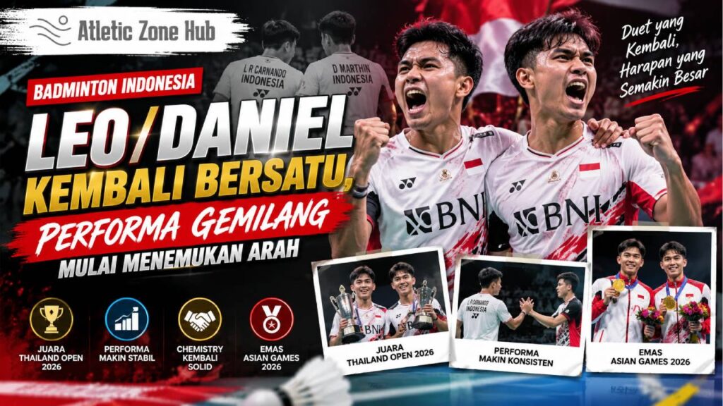 Leo/Daniel Kembali Bersatu, Performa Gemilang Mulai Menemukan Arah