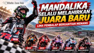 Mandalika Selalu Melahirkan Juara Baru, Lima Pembalap Bergantian Menang