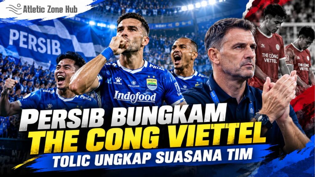 Persib Bungkam The Cong Viettel, Tolic Ungkap Suasana Tim