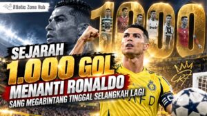 Sejarah 1.000 Gol Menanti Ronaldo, Sang Megabintang Tinggal Selangkah Lagi