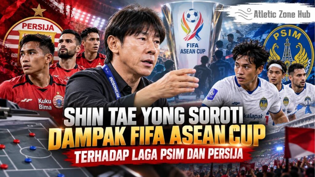 Shin Tae Yong Soroti Dampak FIFA ASEAN Cup terhadap Laga PSIM dan Persija