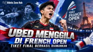 Ubed Menggila di French Open, Tiket Final Berhasil Diamankan